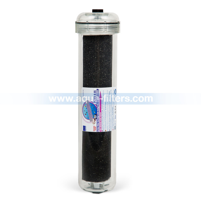 Линеен карбонов филтър за вода FCCBL-S-CL